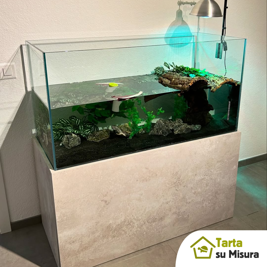 acquario su misura per tartarughe