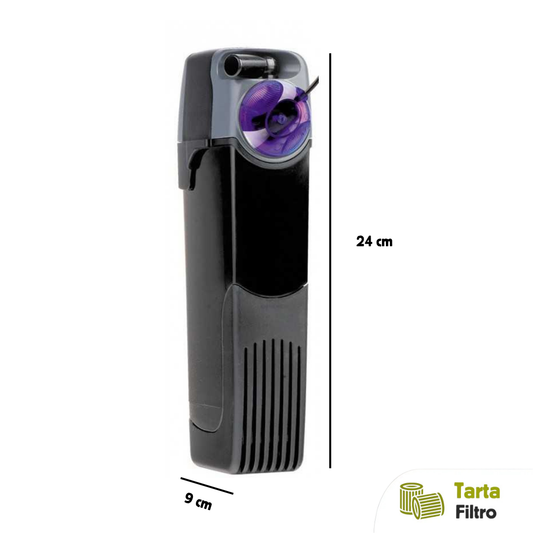 Filtro interno con uvc sterilizzatrice 200/300 litri