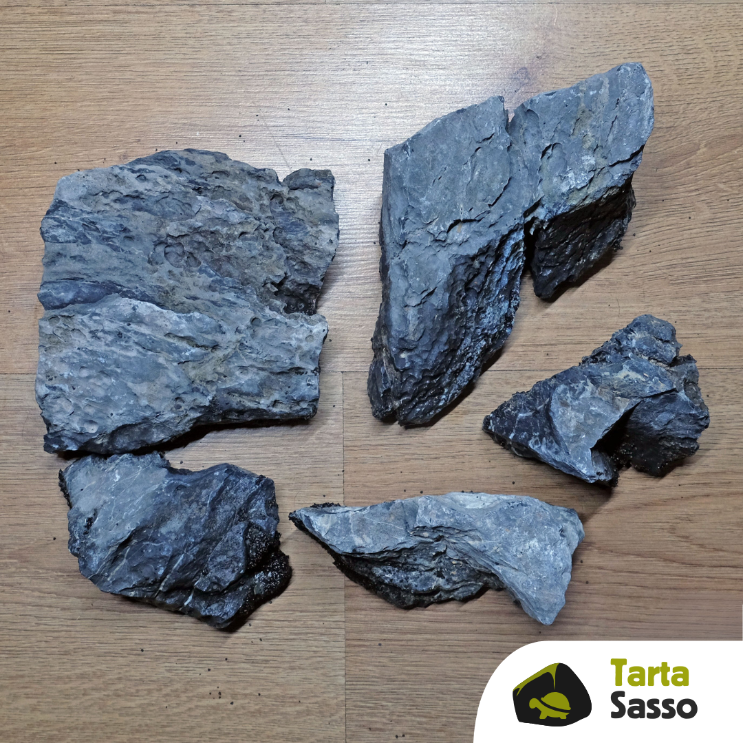 Mix di rocce per allestimento acquari e terrari