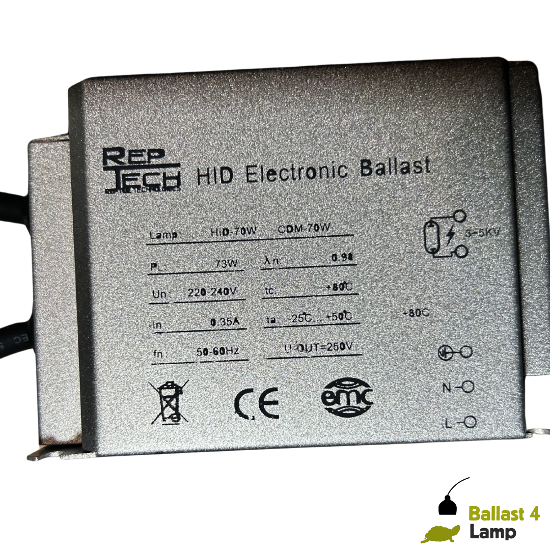 Ballast con portalampada per lampade HID 