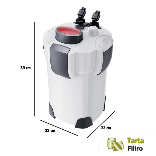 Filtro esterno per acquari tartarughe d'acqua fino a 200 litri