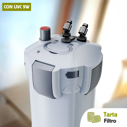 Filtro esterno per tartarughe d'acqua dolce 400 litri