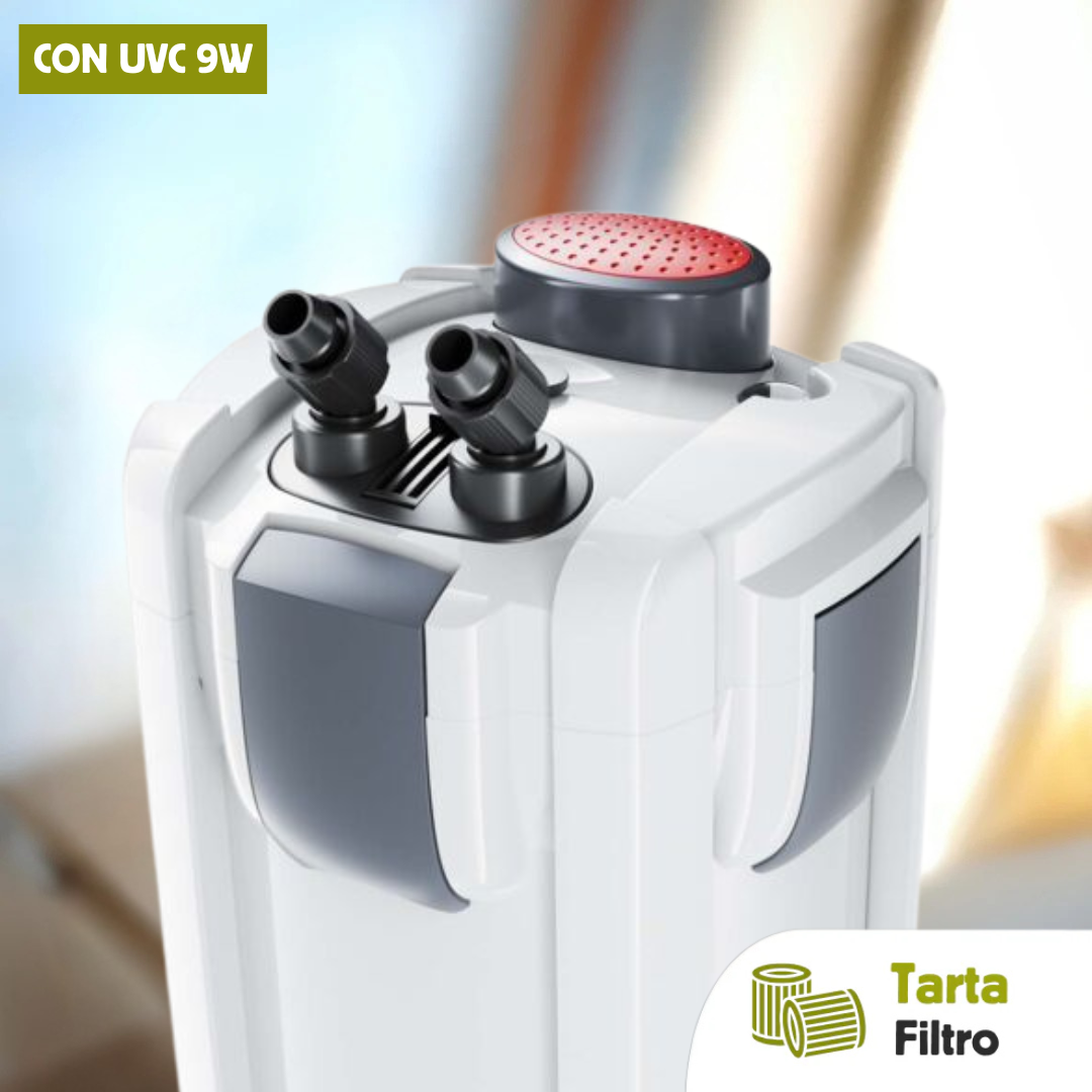 Filtro esterno per tartarughe d'acqua dolce fino a 600 litri