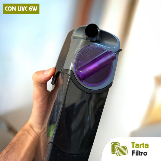 Filtro interno con uvc sterilizzatrice 200/300 litri