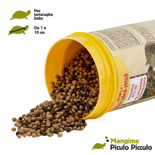 Pellet per tartarughe d'acqua dolce baby