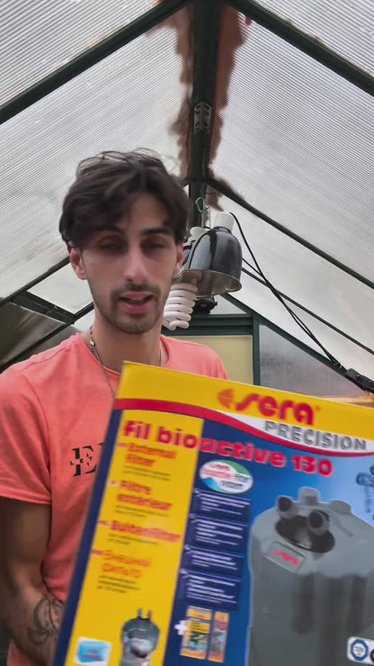 Filtro esterno per tartarughe d'acqua dolce fino a 130 litri