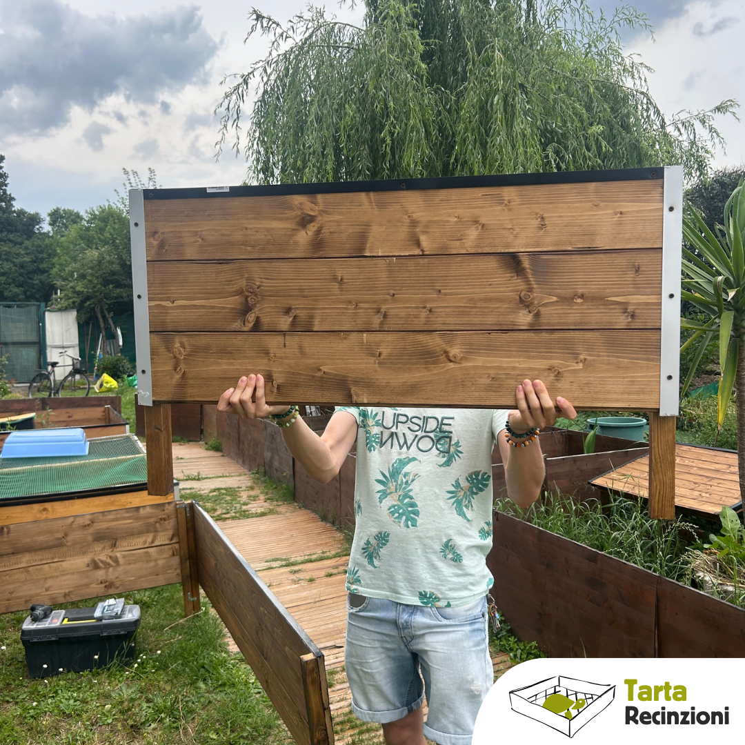 Tarta Recinzioni: 100x40 h cm moduli assemblabili per recinti tartarughe